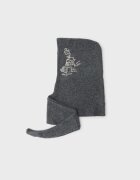 Stradivarius Cagulă Cu Sclipici Gri Închis Os