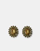 Stradivarius Cercei Stud Tip Bijuterie Kaki Os