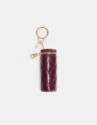 Stradivarius Charm Tip Neceser Matlasat Grena Os