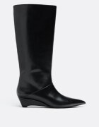 Stradivarius Cizme Cu Talpă Ortopedică Negru 39