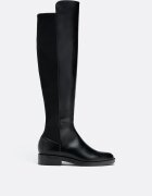 Stradivarius Cizme Joase Tip Călărie Xl Negru 40