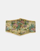 Stradivarius Curea Tip Corset Cu Imprimeu Piatră Os