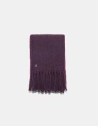Stradivarius Fular Basic Mediu Grena Os