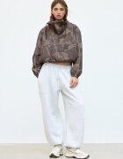 Stradivarius Geacă De Vânt Tehnică Cu Căptușeală Polară Maro Xl