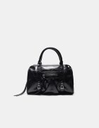 Stradivarius Geantă Bowling Medie Negru Os