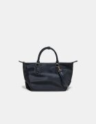 Stradivarius Geantă Crossbody Cu Fermoar Negru Os