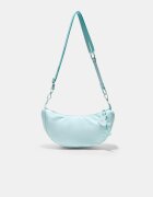 Stradivarius Geantă Crossbody Luna Din Material Textil Verde Pastel Os