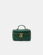 Stradivarius Geantă Crossbody Matlasată Cu Toartă Verde Deschis Os