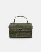 Stradivarius Geantă Crossbody Mică Cu Centură Verde Închis Os