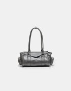 Stradivarius Geantă De Umăr Alungită Cu Buzunare Gri Marengo Os