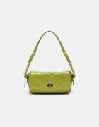 Stradivarius Geantă De Umăr Mini Cu Aspect Șifonat Verde Os