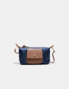 Stradivarius Geantă Mini Combinată Albastru Os
