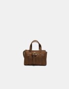 Stradivarius Geantă Tote Mini Cu Cataramă Maro Os