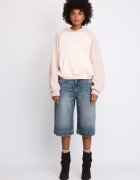 Stradivarius Hanorac Cu Mânecă Raglan Și Contrast Albastru Marin M