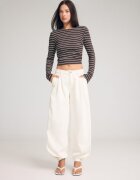 Stradivarius Jeans Bufant Vanilie 34