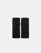 Stradivarius Mănuși Fără Degete Negru Os