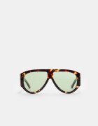 Stradivarius Ochelari De Soare Stil Retro Cu Efect Baga Kaki Os