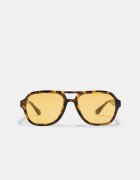Stradivarius Ochelari Din Pastă Cu Dublu Puntea Auriu Os