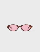 Stradivarius Ochelari Ovali Roz Os