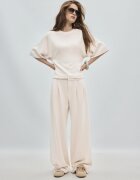 Stradivarius Pantaloni Eleganți Plăcuți La Atingere Albastru Lavandă 32