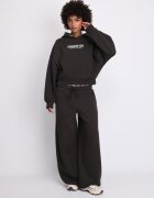 Stradivarius Pantaloni Jogger Cu Detaliu Tip Boxer Maro Xxs