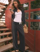 Stradivarius Pantaloni Jogger Cu Spălare Localizată Ny Alb M