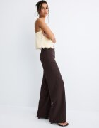 Stradivarius Pantaloni Largi Albastru 34