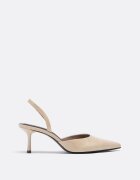 Stradivarius Pantofi Cu Toc De Bază Bej 39