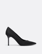 Stradivarius Pantofi Cu Toc De Bază Negru 37