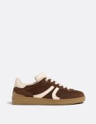 Stradivarius Pantofi Sport Casual Din Piele Maro 40