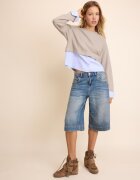 Stradivarius Pulover Bimaterial 0-458 Xl