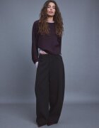 Stradivarius Pulover Cu Mânecă Raglan Vinete M