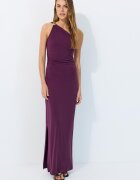 Stradivarius Rochie Cu Piesă Metalică Coral S