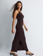 Stradivarius Rochie Piesă Metalică Albastru Xs