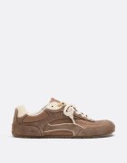 Stradivarius S009 Adidași Barefoot Cu Detalii Din Piele Maro 40