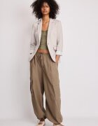 Stradivarius Sacou De Bază Din Tricot Vanilie Xl