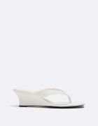 Stradivarius Sandale Cu Platformă Tip Thong Crem 38