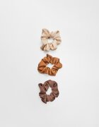 Stradivarius Set 3 Elastice De Păr Maro Os