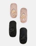 Stradivarius Șosete Sport Antiderapante Roz Pastel Os