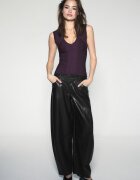 Stradivarius Top Bandage Bordeaux Xs