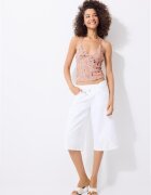 Stradivarius Top Halter Cu Paiete Brodate Roz Somon S