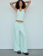 Stradivarius Top Mulat Halter Turcoaz Xs