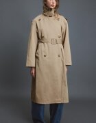 Stradivarius Trenci Lung De Bază Bej L