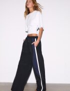 Stradivarius Tricou Cu Mânecă Scurtă Japoneză Alb S