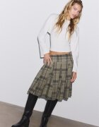 Stradivarius Tricou Cu Mâneci Alb L