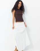 Stradivarius Tricou Simplu Fără Mâneci Albastru Marin M