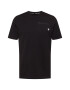 11 Degrees Tricou negru / alb - Pled.ro