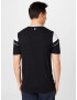 11 Degrees Tricou negru / alb - Pled.ro