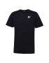 11 Degrees Tricou negru / alb - Pled.ro