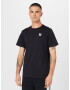 11 Degrees Tricou negru / alb - Pled.ro